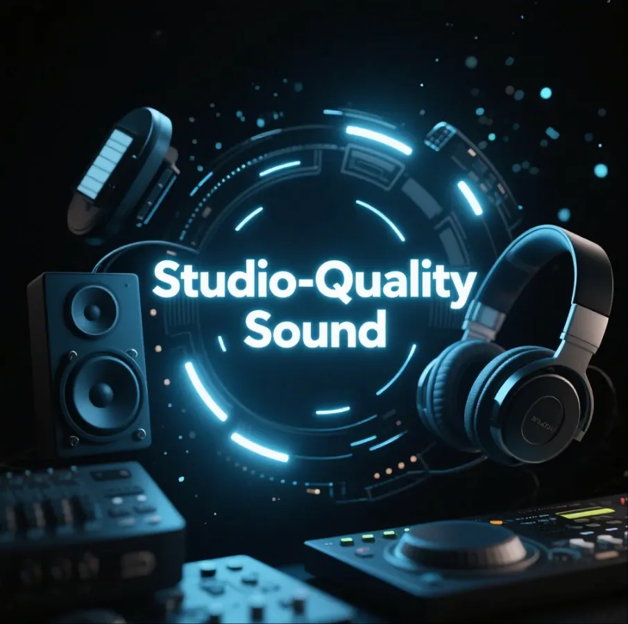Studioqualität Audio